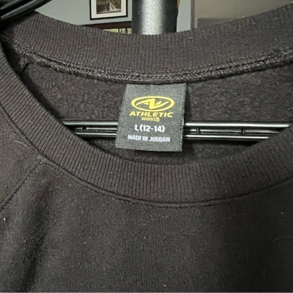 Disney Black Toy Story Two Infinity & Beyond Sparkly Crewneck Sweatshirt Medium